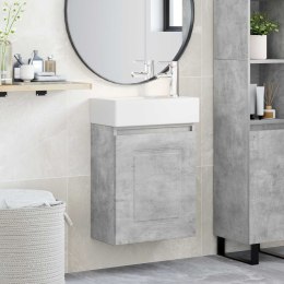 JEDNOSTKA TOALETOWA Z KRANEM BETONOWY SZARA 45,5X22,5X84CM