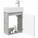 JEDNOSTKA TOALETOWA Z KRANEM BETONOWY SZARA 45,5X22,5X84CM