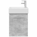JEDNOSTKA TOALETOWA Z KRANEM BETONOWY SZARA 45,5X22,5X84CM