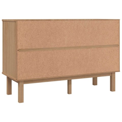 VidaXL Szafka z Szufladami z szufladą OTTA Czarny 111 x 43 x 73,5 cm