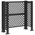 VidaXL Trellis Na Kosz antracytowy 123 x 47 x 114 cm PP