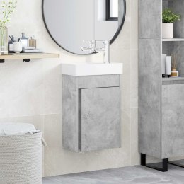 JEDNOSTKA TOALETOWA Z KRANEM BETONOWY SZARA 40,5X22,5X62CM