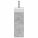JEDNOSTKA TOALETOWA Z KRANEM BETONOWY SZARA 40,5X22,5X62CM