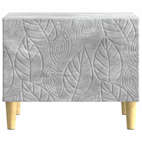 VidaXL Stolik kawowy Betonowy szary 50 x 49 x 40 cm