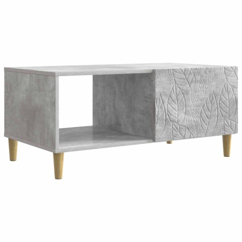 VidaXL Stolik kawowy Betonowy szary 90 x 50 x 40 cm
