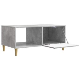 VidaXL Stolik kawowy Betonowy szary 90 x 50 x 40 cm