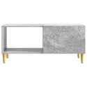 VidaXL Stolik kawowy Betonowy szary 90 x 50 x 40 cm