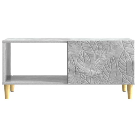 VidaXL Stolik kawowy Betonowy szary 90 x 50 x 40 cm