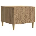 VidaXL Stolik kawowy Dąb artisan 50 x 49 x 40 cm Drewno inżynieryjne