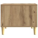 VidaXL Stolik kawowy Dąb artisan 50 x 49 x 40 cm Drewno inżynieryjne