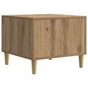 VidaXL Stolik kawowy Dąb artisan 50 x 49 x 40 cm Drewno inżynieryjne