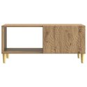 VidaXL Stolik kawowy Dąb artisan 90 x 50 x 40 cm Drewno inżynieryjne