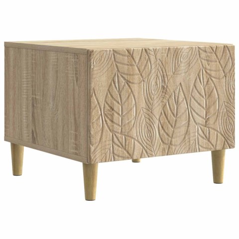 VidaXL Stolik kawowy dąb Sonoma 50 x 49 x 40 cm Drewno inżynieryjne