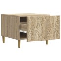 VidaXL Stolik kawowy dąb Sonoma 50 x 49 x 40 cm Drewno inżynieryjne