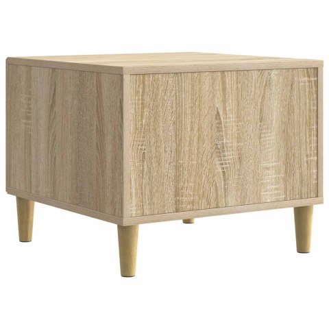 VidaXL Stolik kawowy dąb Sonoma 50 x 49 x 40 cm Drewno inżynieryjne