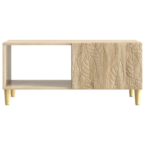 VidaXL Stolik kawowy dąb Sonoma 90 x 50 x 40 cm Drewno inżynieryjne