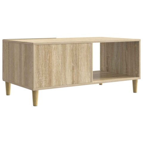 VidaXL Stolik kawowy dąb Sonoma 90 x 50 x 40 cm Drewno inżynieryjne