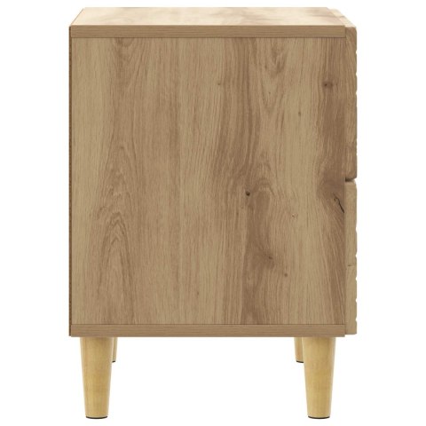 VidaXL Stolik nocny 2 pcs Dąb artisan 43 x 34,5 x 48 cm