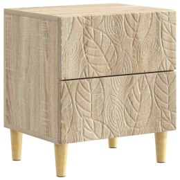 VidaXL Stolik nocny 2 pcs dąb Sonoma 43 x 34,5 x 48 cm