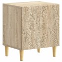 VidaXL Stolik nocny 2 pcs dąb Sonoma 43 x 34,5 x 50 cm