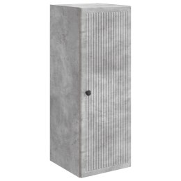 VidaXL Szafka ścienna Betonowy szary 33 x 34,5 x 90 cm