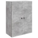 VidaXL Szafka ścienna Betonowy szary 66 x 34,5 x 90 cm