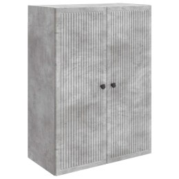 VidaXL Szafka ścienna Betonowy szary 66 x 34,5 x 90 cm