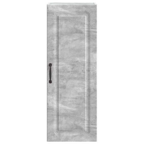 VidaXL Szafka ścienna Betonowy szary 33 x 34,5 x 90 cm