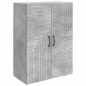 VidaXL Szafka ścienna Betonowy szary 66 x 34,5 x 90 cm