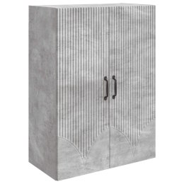 VidaXL Szafka ścienna Betonowy szary 66 x 34,5 x 90 cm