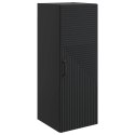 VidaXL Szafka ścienna Czarny 33 x 34,5 x 90 cm Drewno inżynieryjne