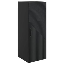 VidaXL Szafka ścienna Czarny 33 x 34,5 x 90 cm Drewno inżynieryjne