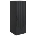 VidaXL Szafka ścienna Czarny 33 x 34,5 x 90 cm Drewno inżynieryjne