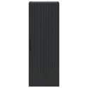 VidaXL Szafka ścienna Czarny 33 x 34,5 x 90 cm Drewno inżynieryjne