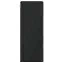 VidaXL Szafka ścienna Czarny 33 x 34,5 x 90 cm Drewno inżynieryjne