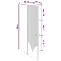 VidaXL Szafka ścienna Czarny 33 x 34,5 x 90 cm Drewno inżynieryjne