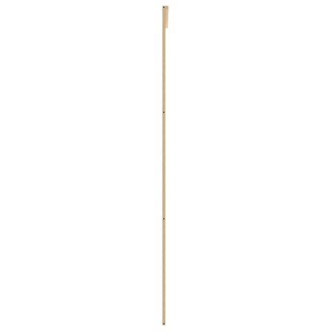 VidaXL Drzwi przesuwne, złote, 76x205 cm, mrożone szkło ESG, aluminium