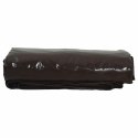 PLANDEKA PŁACHTA 650G/M² BRĄZOWA 2,5X4,5M PŁÓTNO Z POWŁOKĄ PVC