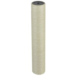 VidaXL Sizalowy drapak dla kota 8x45 cm, 10 mm, beżowy