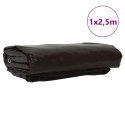 VidaXL Plandeka 650g / m² Brązowy 1 x 2,5 m Płótno z powłoką PVC