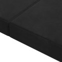 VidaXL Składana Sofa Łóżko 100 x 67 x 45 cm Czarny