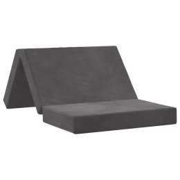 VidaXL Składana Sofa Łóżko 100 x 67 x 45 cm ciemnoszary