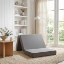 VidaXL Składana Sofa Łóżko 100 x 67 x 45 cm jasnoszary