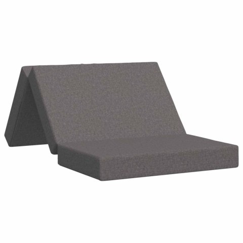 VidaXL Składana Sofa Łóżko 100 x 67 x 45 cm jasnoszary