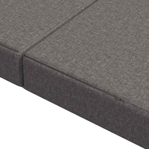 VidaXL Składana Sofa Łóżko 100 x 67 x 45 cm jasnoszary