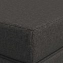 VidaXL Składana Sofa Łóżko 120 x 67 x 45 cm ciemnoszary