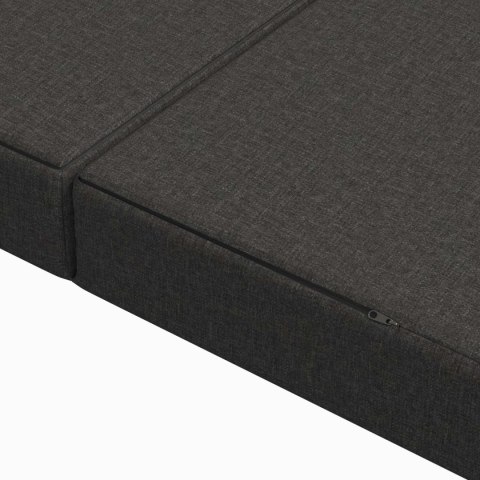 VidaXL Składana Sofa Łóżko 120 x 67 x 45 cm ciemnoszary