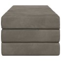 VidaXL Składana Sofa Łóżko 120 x 67 x 45 cm jasnoszary
