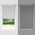 VidaXL Roleta zaciemniająca 130x130cm Szerokość tkaniny 126,6cm