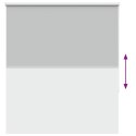 VidaXL Roleta zaciemniająca 130x130cm Szerokość tkaniny 126,6cm